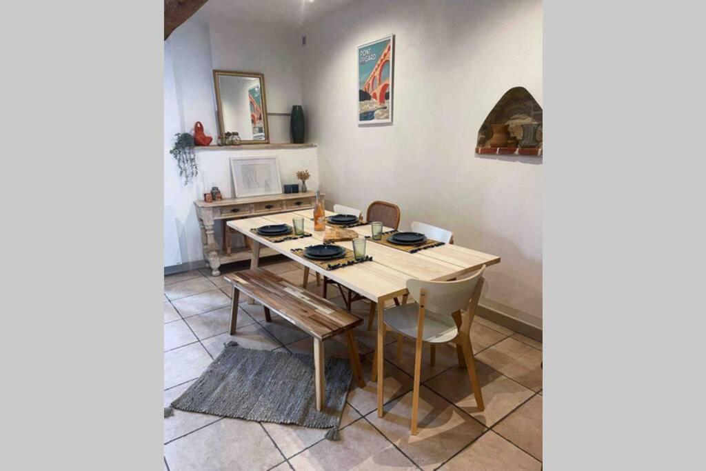 Superbe Appartement En Pierre Fraichement Renove Bernis 외부 사진